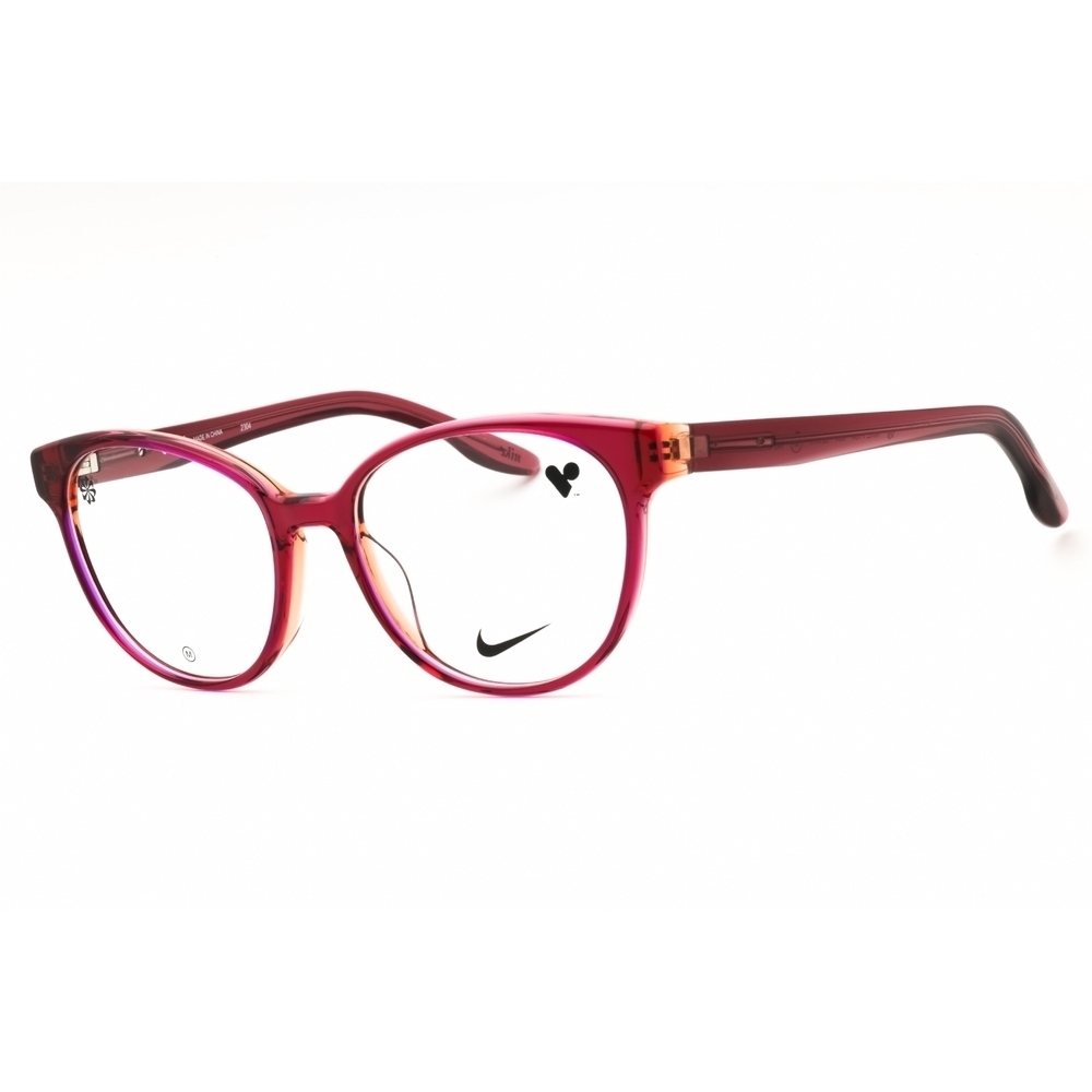 NWT Nike 7164 Crystal Berry Round 52mm Eyeglasses